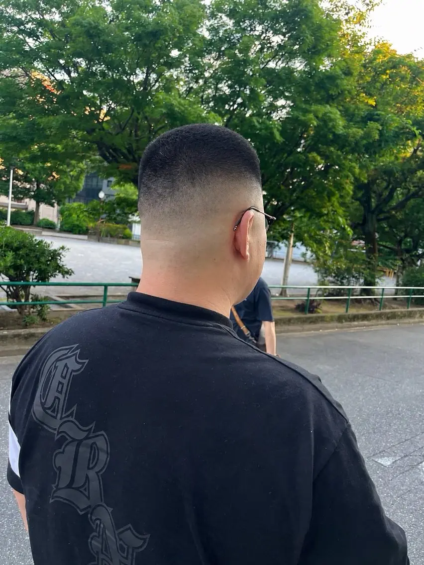 メンズ フェードカット スキンフェード 関 紫雲（ｾｷﾚﾝｹﾞ）のヘアスタイル