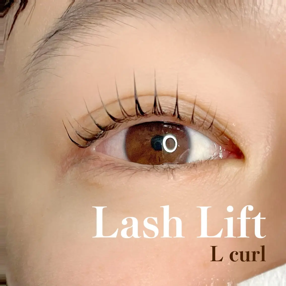 マツエク・マツパ Lカール 一重×まつ毛パーマ Kamie uni 原田のマツエク・マツパデザイン