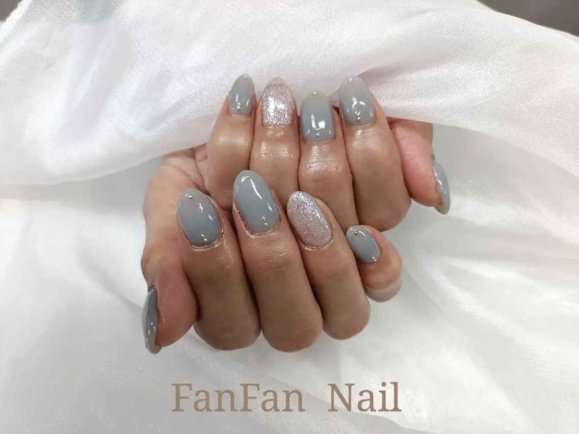 ネイル シンプルネイル RUE FANFANNAILのネイルデザイン