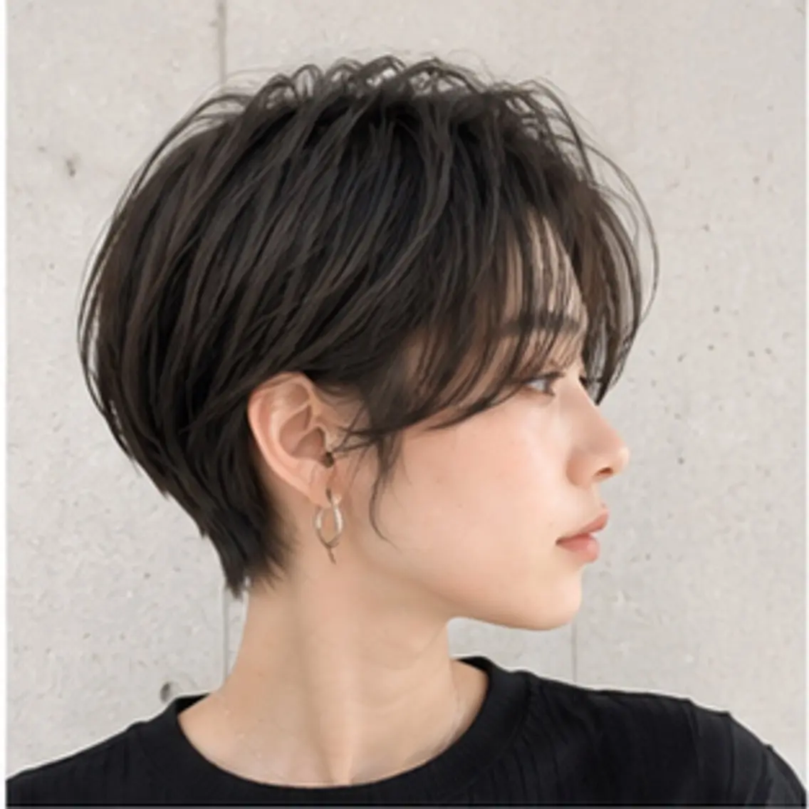 ショート ショートボブ ボブ くびれヘア ショートヘア 《期間限定無料》 くびれショート 日向のヘアスタイル