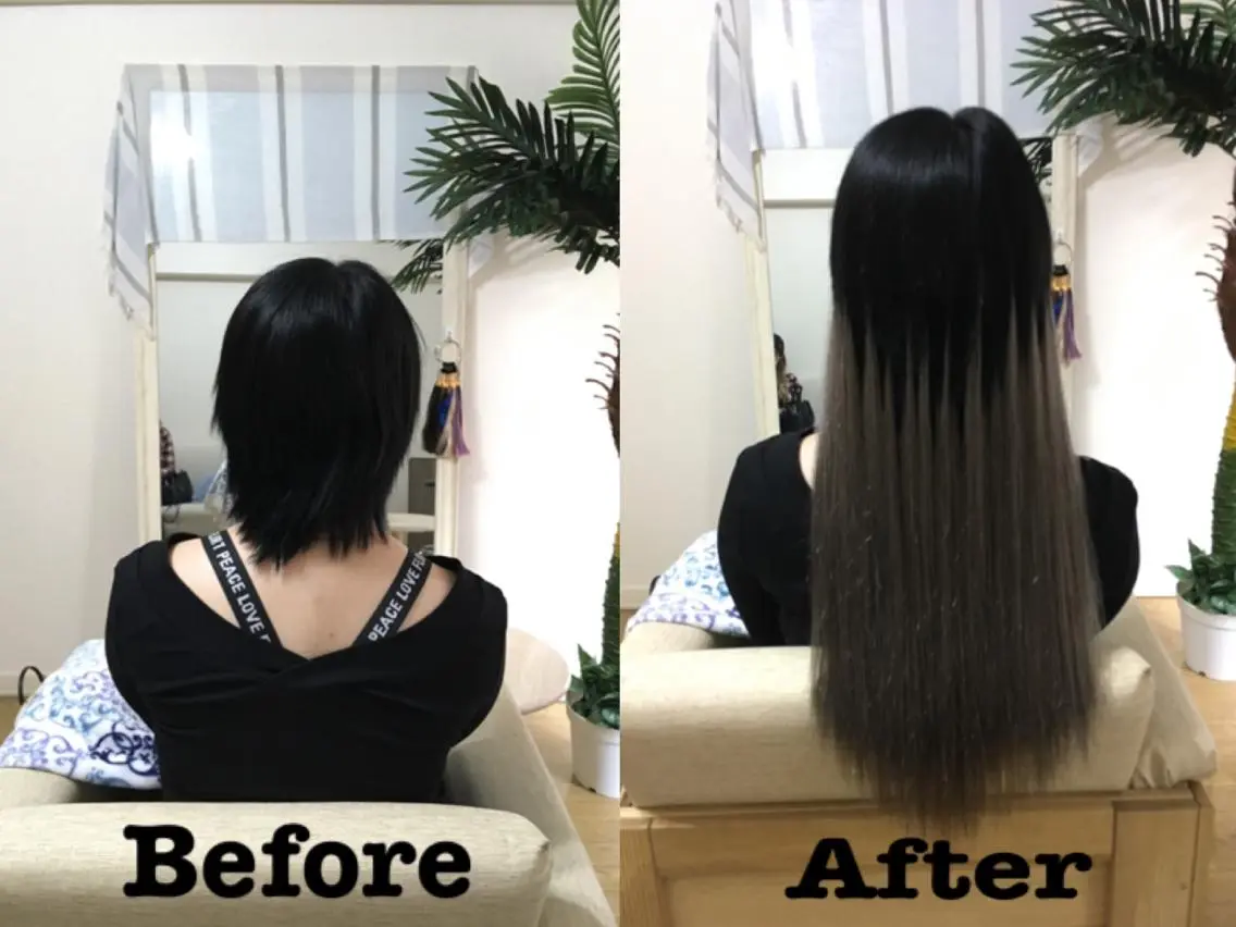 ロング エクステ KA BUのヘアスタイル