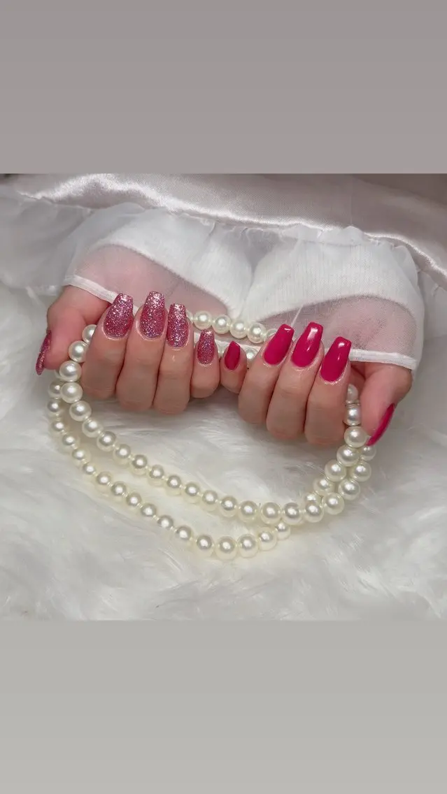 ロング Nail Salon Blancheのネイルデザイン
