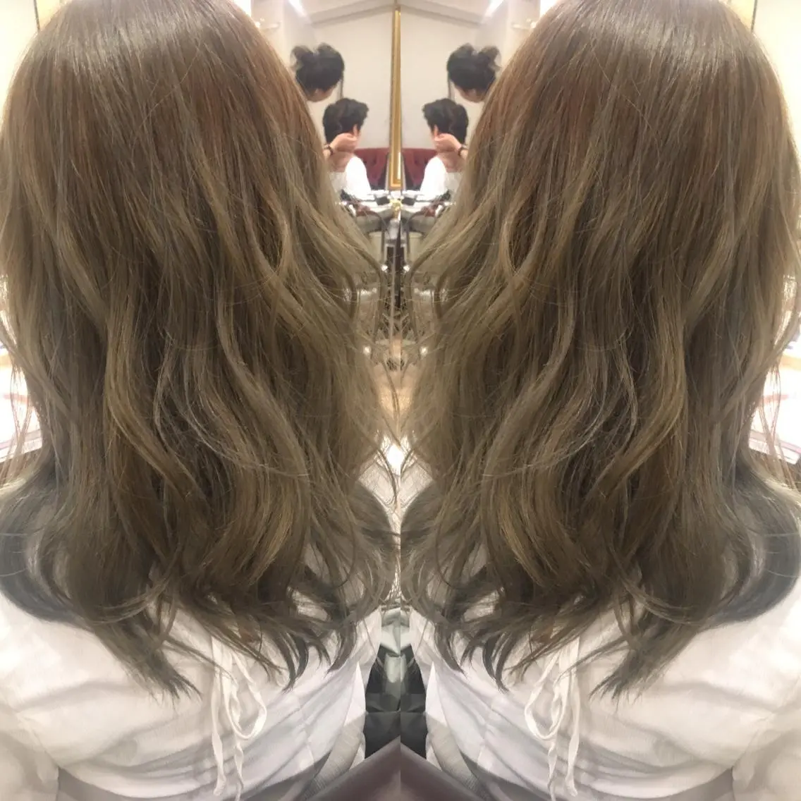 ミディアム カラー アディクシーカラー 美髪・艶髪特化美容師 RYOJIのヘアスタイル