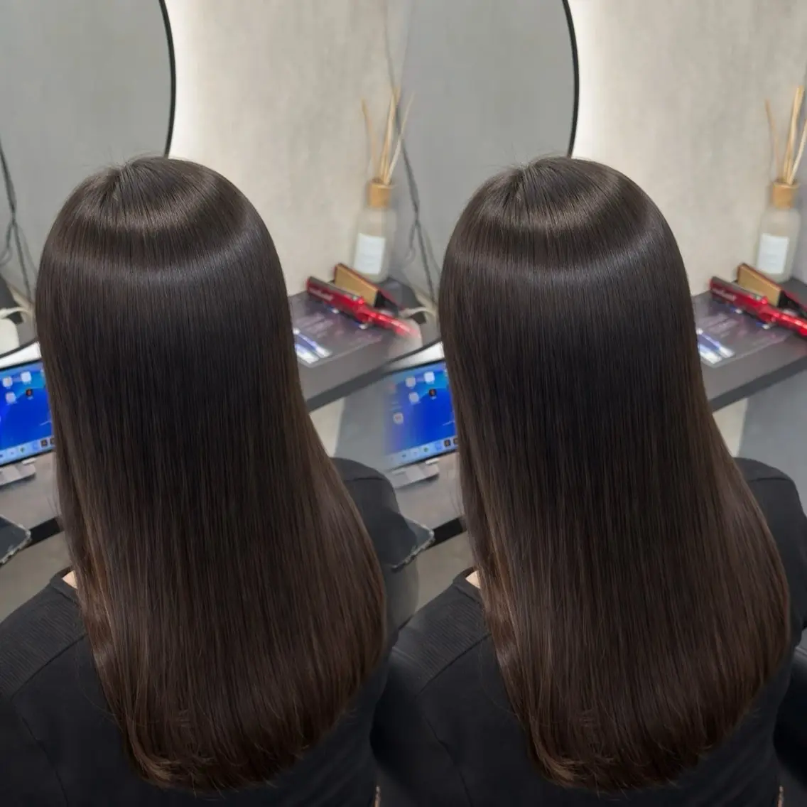 ロング カラー ヘアアレンジ カット ヘアカラー トリートメント 新宿 /髪質改善/ レイヤー/ヒュウガのヘアスタイル