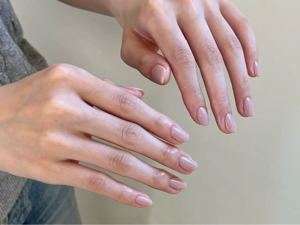 ネイル ワンカラーネイル nail salon Haku.のネイルデザイン