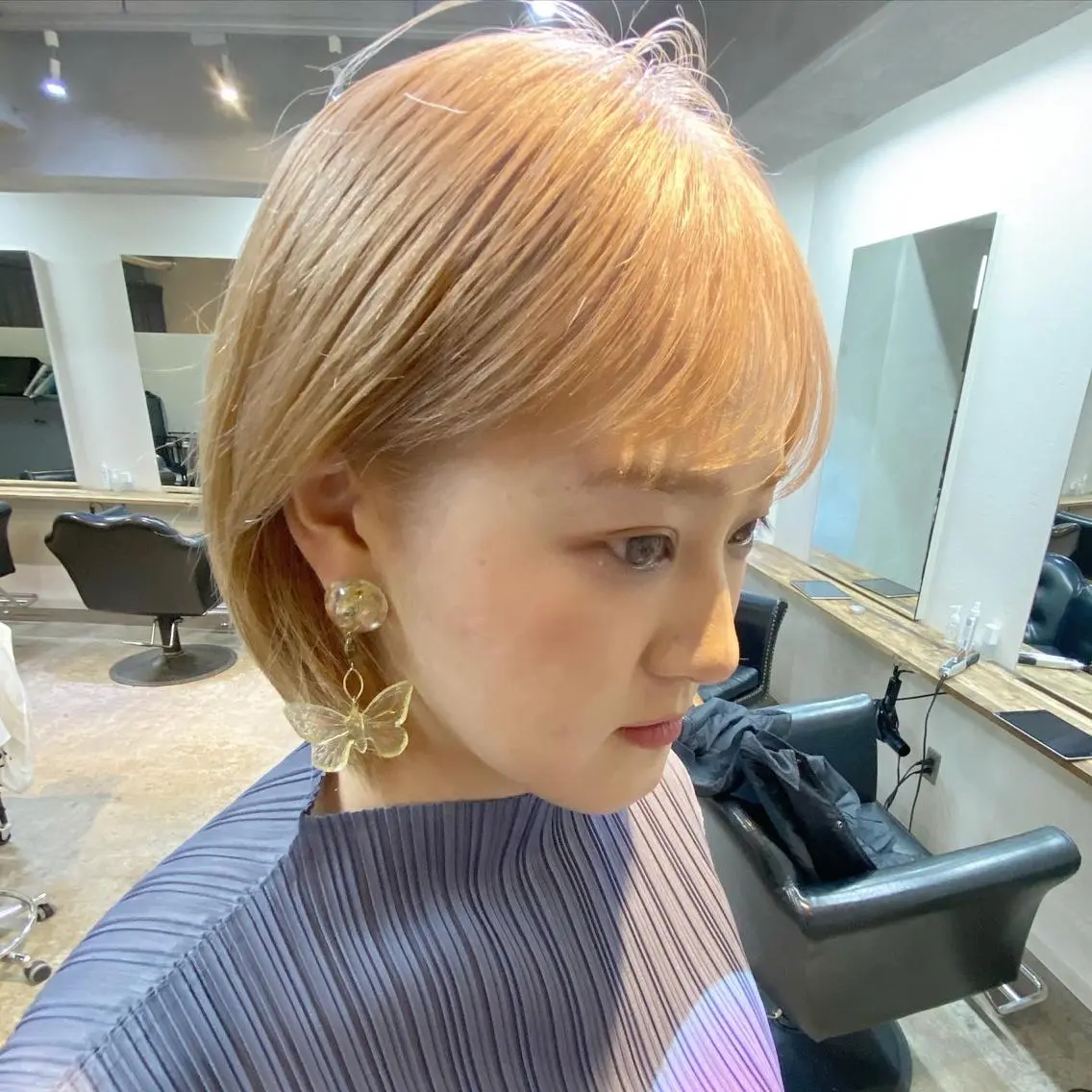 ショート カラー ヘアカラー トリートメント 坂本 裕介のヘアスタイル