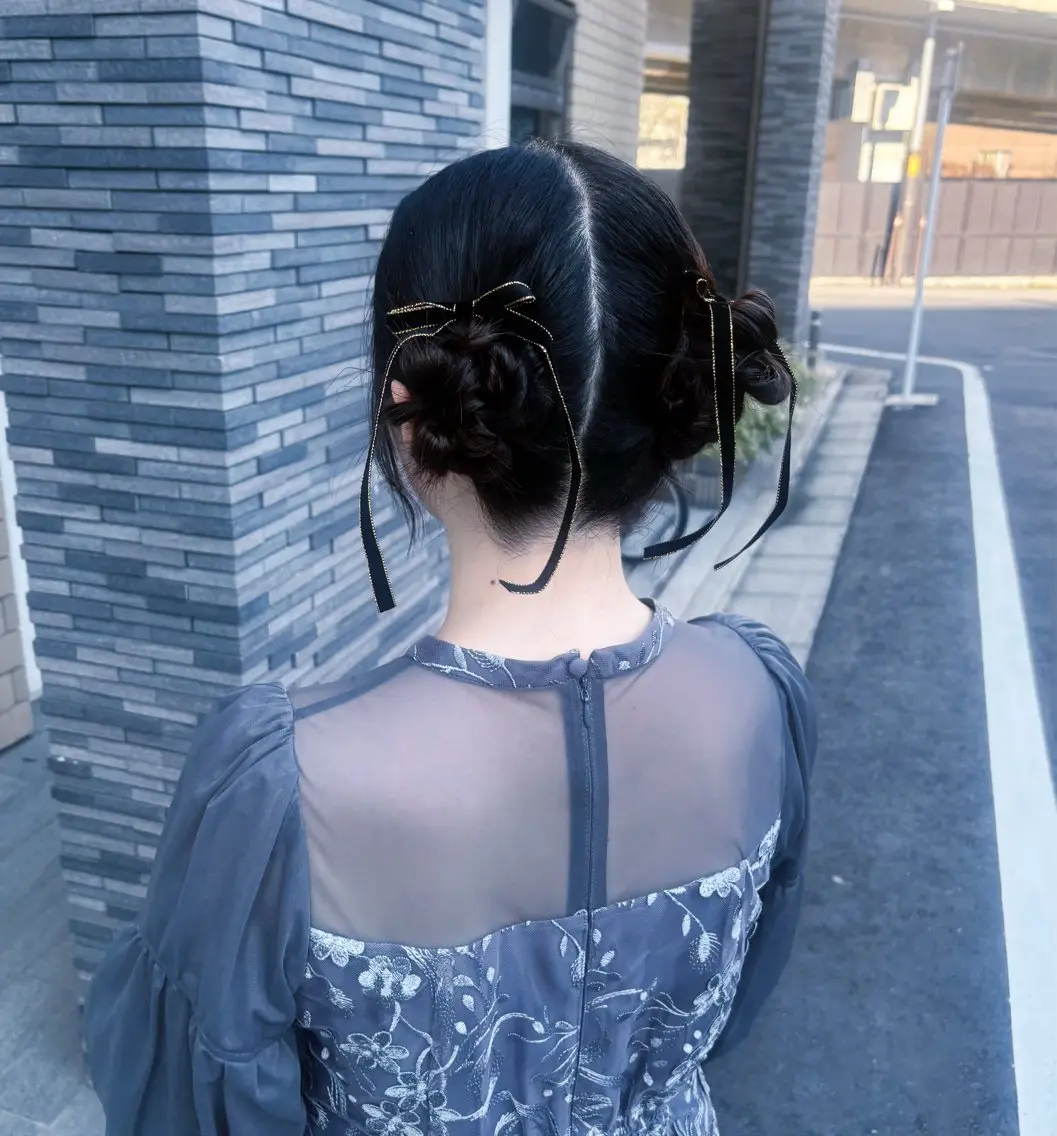ヘアアレンジ ヘアセット 美髪× ヘアセット✨Araiのヘアスタイル