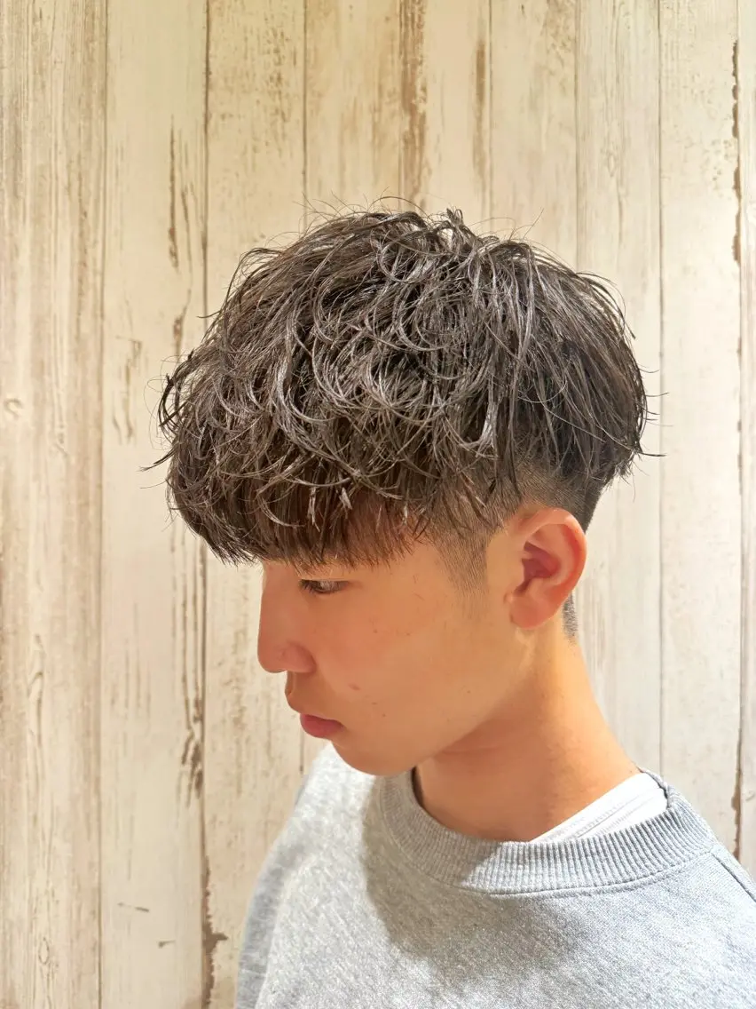 【朝昼限定】メンズ小顔カット＋眉カットの写真