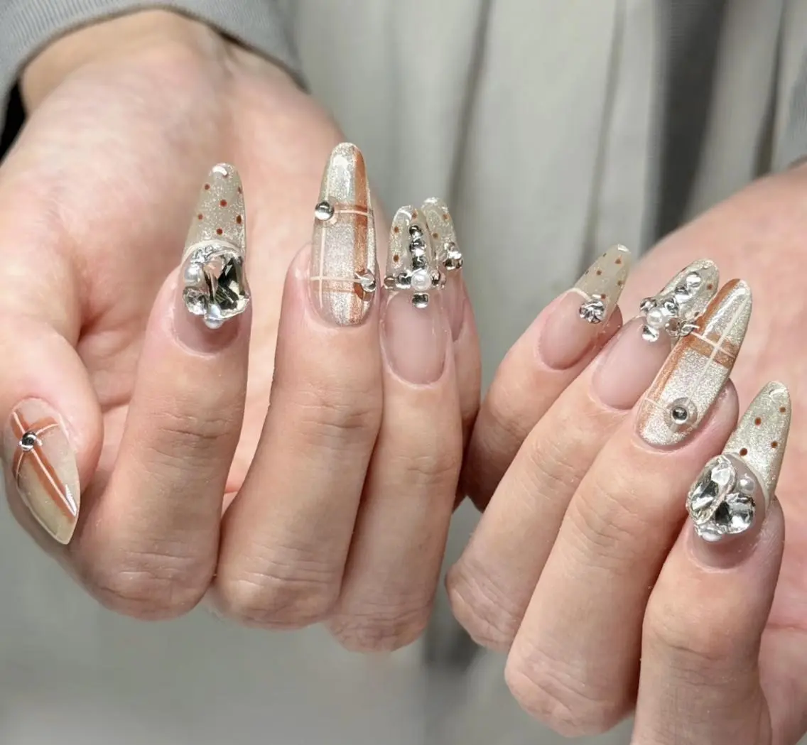 ネイル ハンドネイル 🎀 UU_nailのネイルデザイン