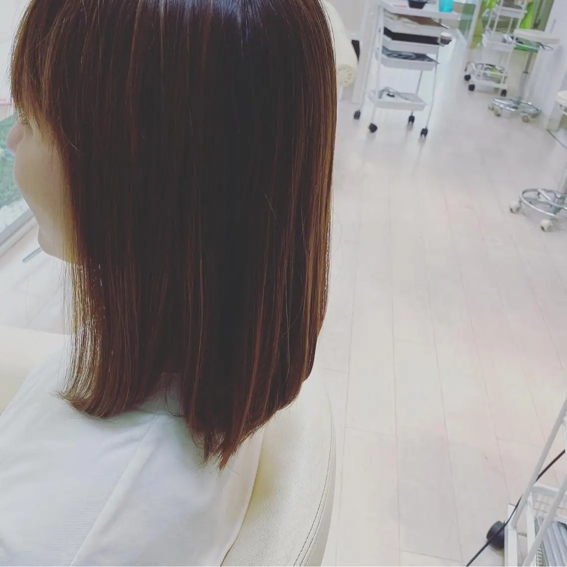 ミディアム おん眉美容師eMu✄ yuka‪🤍のヘアスタイル
