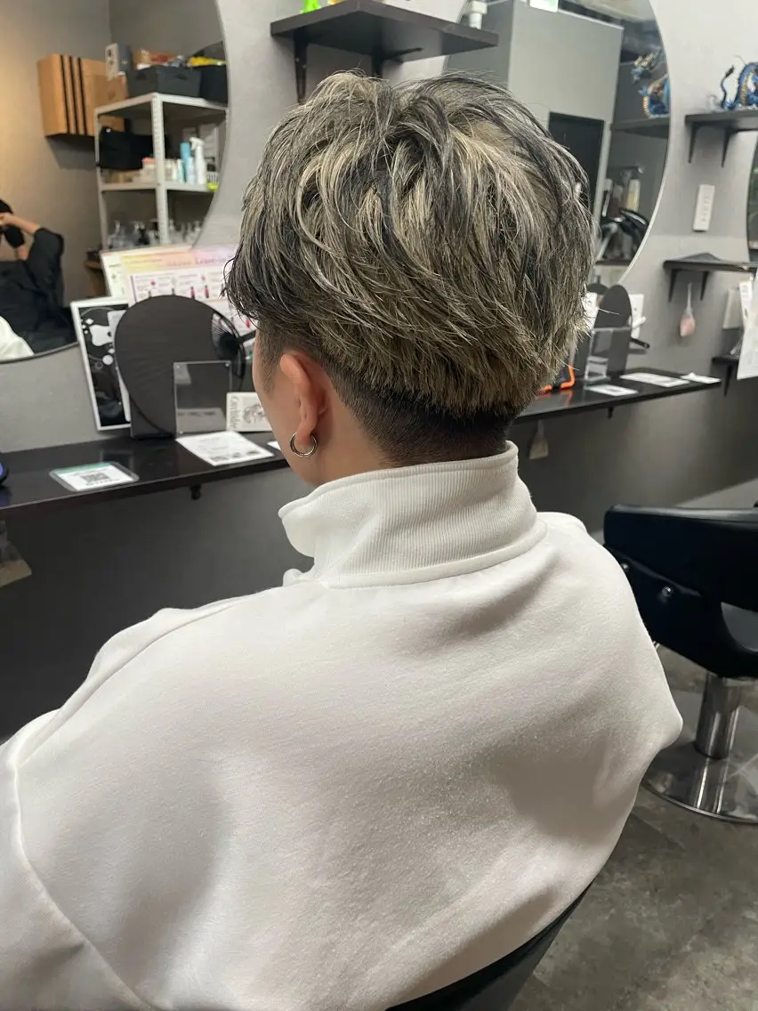メンズ 刈り上げ 🌹ミラクル美容師 🌹くっぽのヘアスタイル