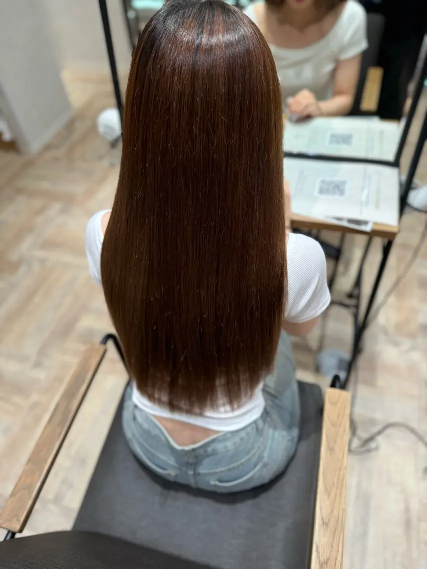 ロング 田中 洸樹のヘアスタイル
