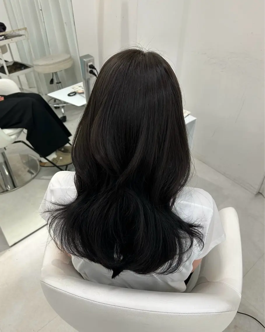 カラー 透明感カラー グレージュ ヘアカラー juve.大分/ 秋月ひとはのヘアスタイル