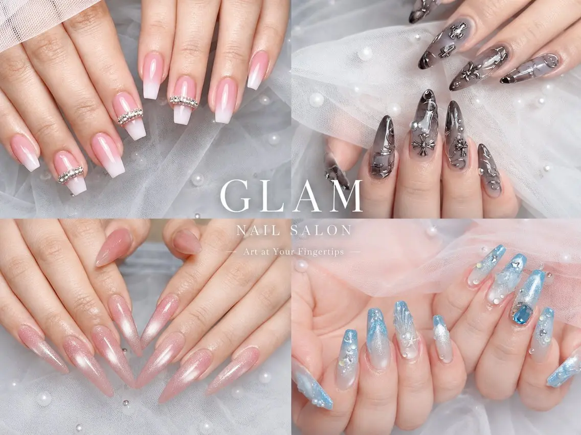 ネイル エツメ💅 長さだし🎀デザインのネイルデザイン