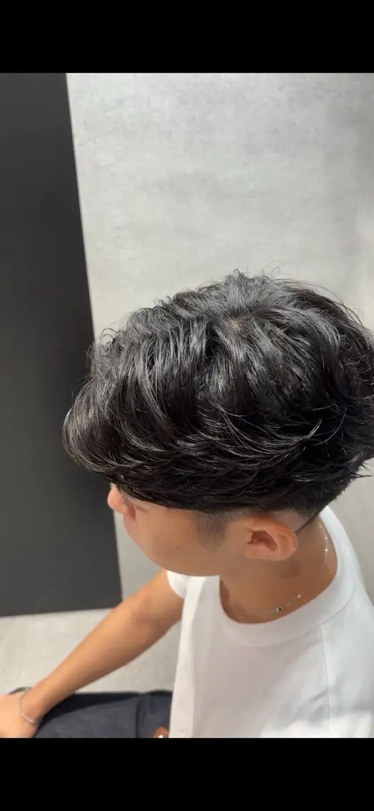 パーマ メンズ カット パーマ ツイスパ特化🔥 メグルのヘアスタイル