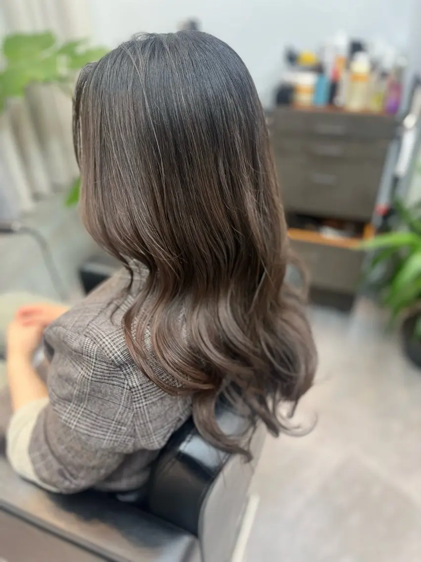 ロング 髪質改善 トリートメント 城山 拓実のヘアスタイル