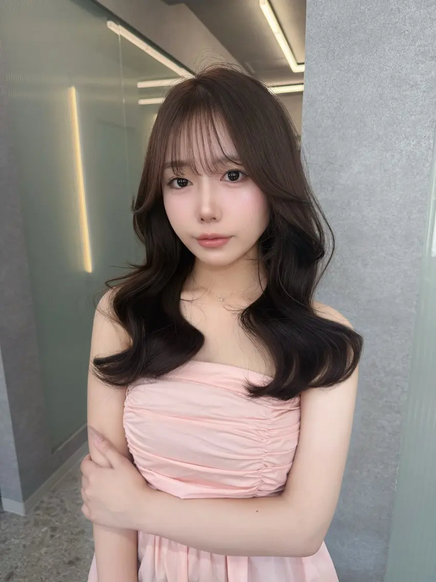 ロング カラー ブリーチ ダブルカラー ブリーチなしカラー ヘアカラー トリートメント レイヤーカット /顔周り/和奏︎♪のヘアスタイル