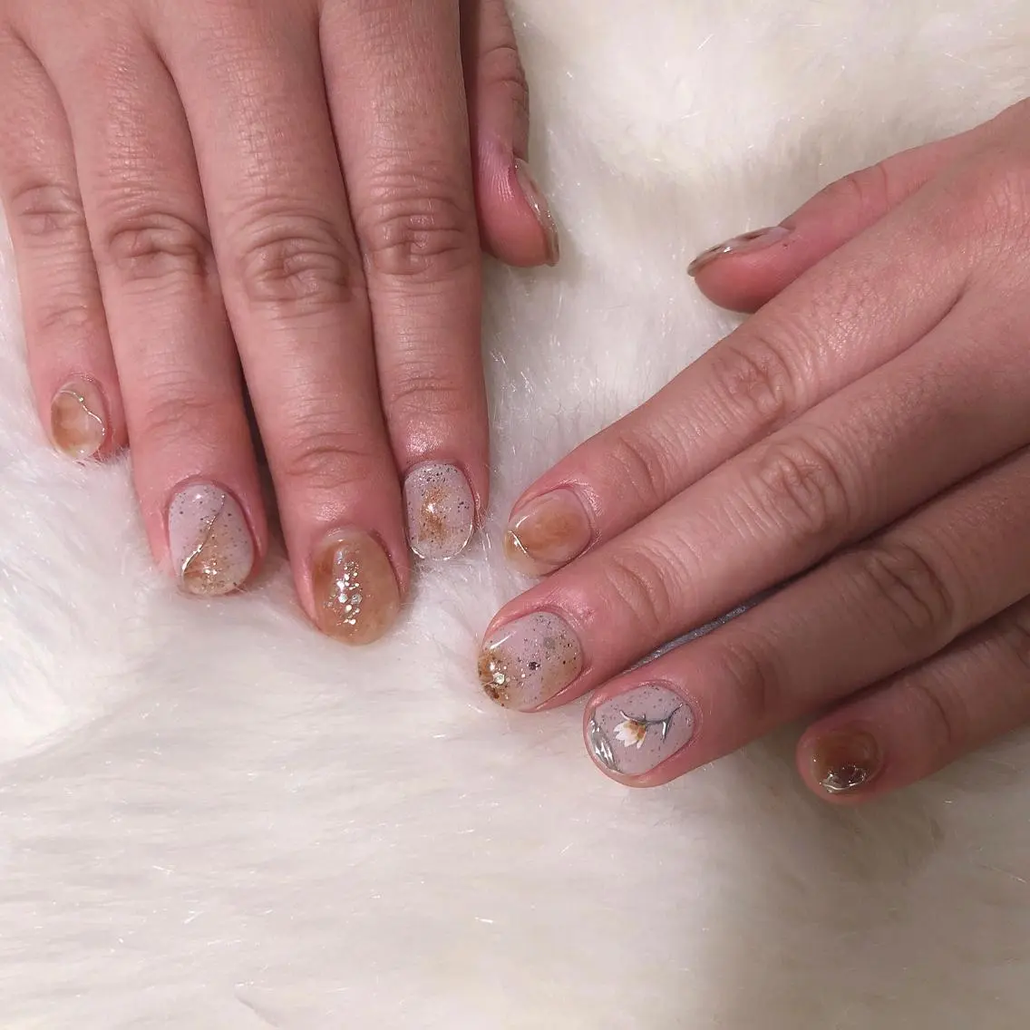 ネイル ハンドネイル フットネイル ハンドケア Miyagi Asamiのネイルデザイン