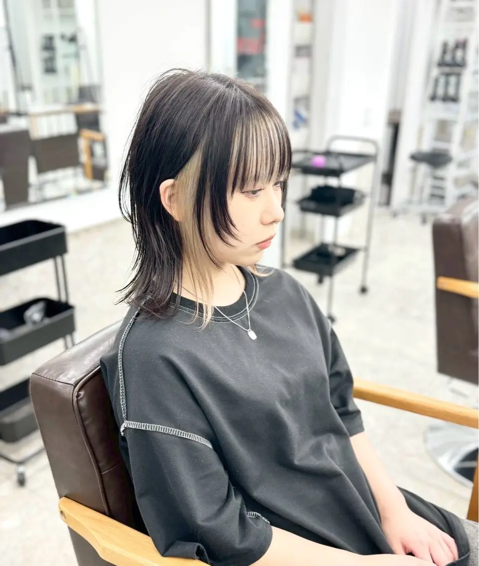 ミディアム カット ✨ハイライト特化 小澤✨のヘアスタイル