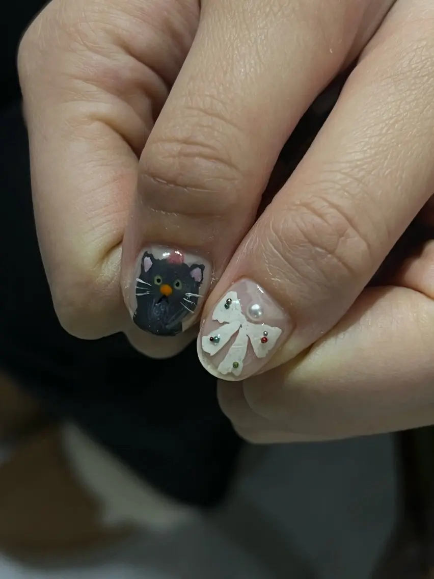ネイル ハンドネイル Hata nail 🎀個性派ニュアンスのネイルデザイン