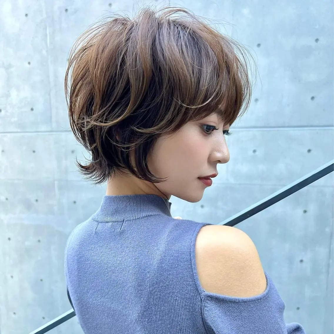 ショート 🐧銀座/ショート/ ショートボブ広瀬🐧のヘアスタイル