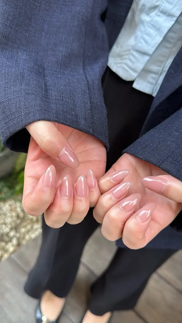 ネイル フラッシュネイル フラッシュマグ フットネイル フレンチネイル 韓国ネイル ハンドネイル SAKU nail 作島茜のネイルデザイン