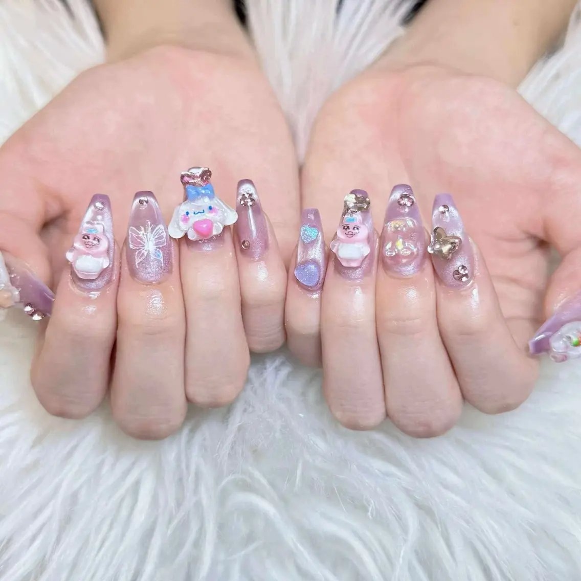 ネイル ハンドネイル ANH NAIL ゴテゴテ専門店💎のネイルデザイン