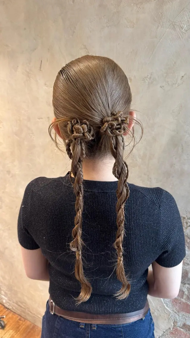 ロング ヘアアレンジ 大内 杏珈のヘアスタイル