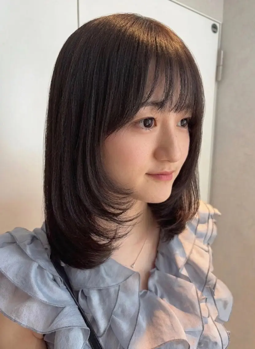 ミディアム カット トリートメント 🎀asumi🍓 モデル様募集中🎀のヘアスタイル