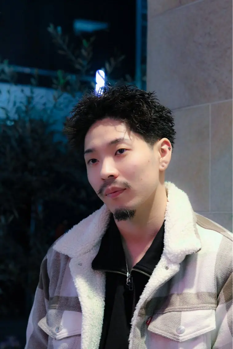 ショート カラー パーマ キッズ ショートヘア カット ヘアカラー パーマ メンズ カラー特化/ カラー特化/池田海斗のヘアスタイル