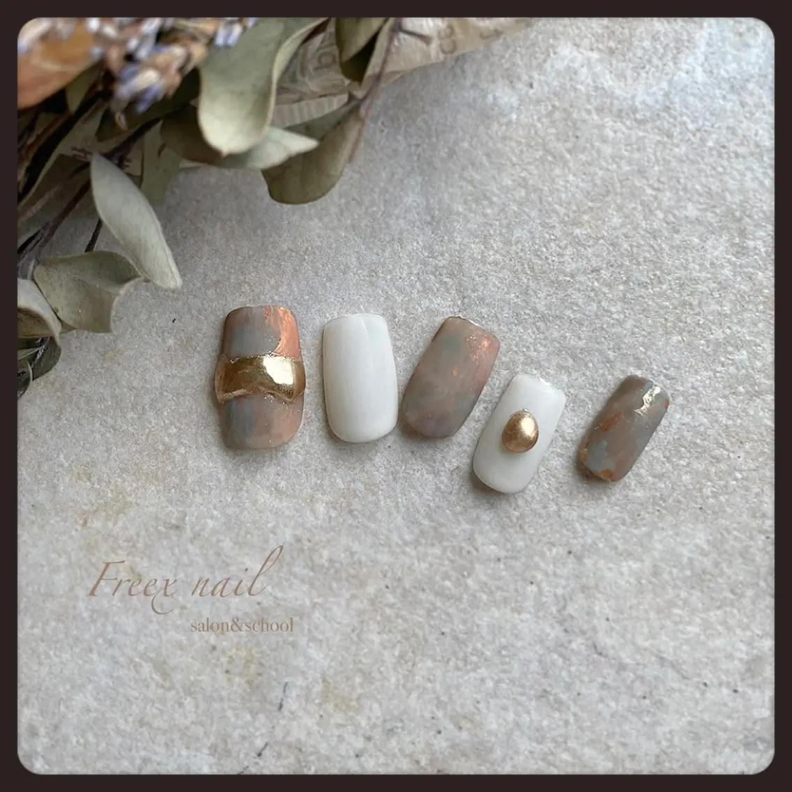 ネイル ハンドネイル ハンドケア freex nail /ニュアンス/個性派のネイルデザイン