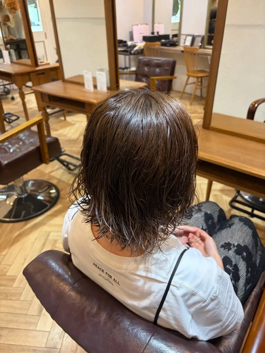 カラー ベージュカラー カラーモデル募集中 natsukiのヘアスタイル