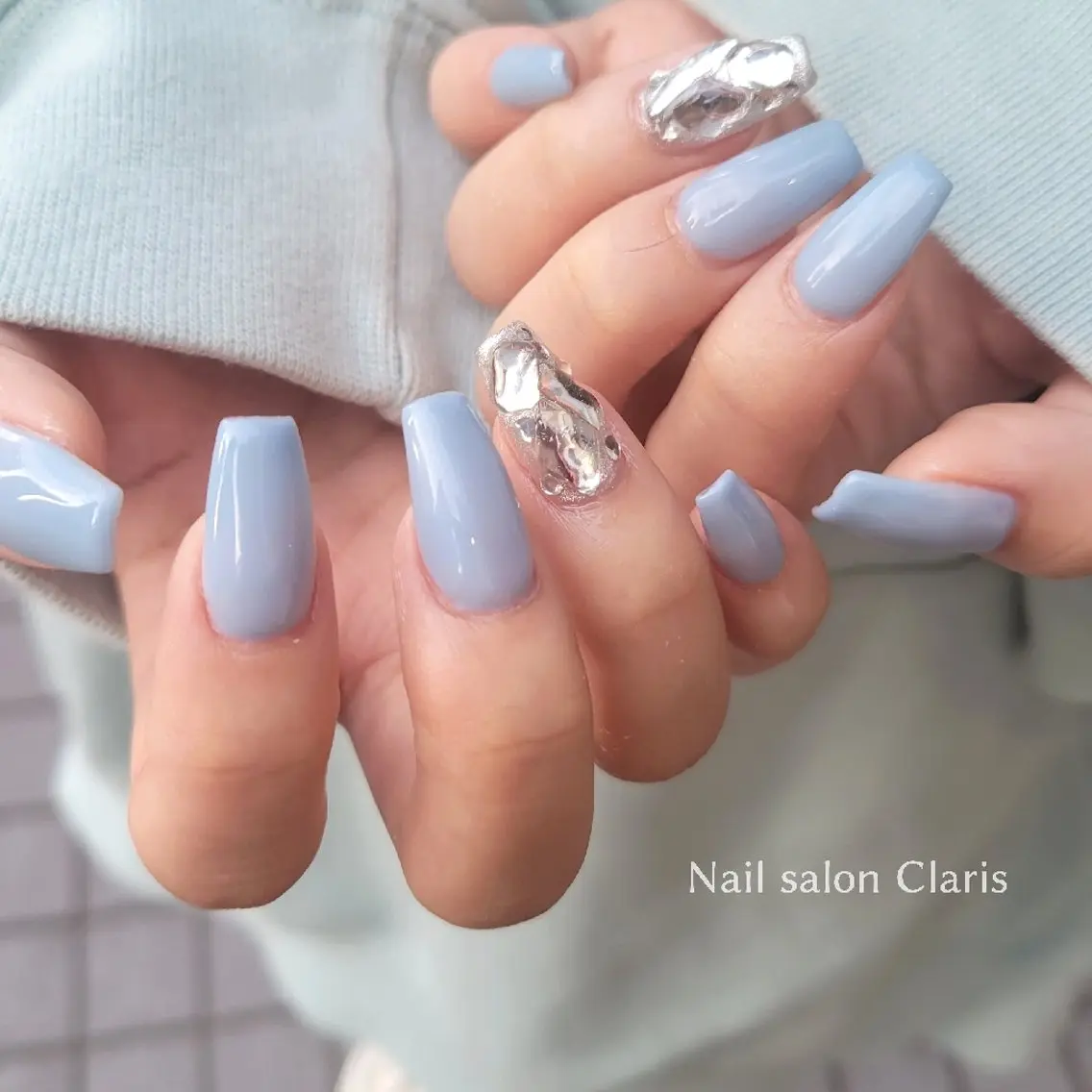 ネイル アートネイル シンプルネイル Nailsalon Clarisのネイルデザイン