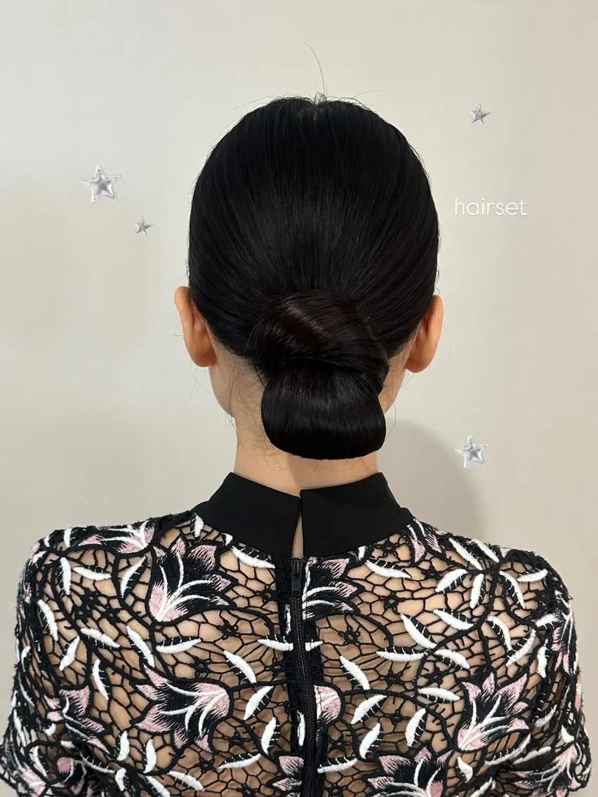 セミロング ヘアアレンジ ヘアセット 暖色カラー/レイヤー 🌙 オノユリカのヘアスタイル
