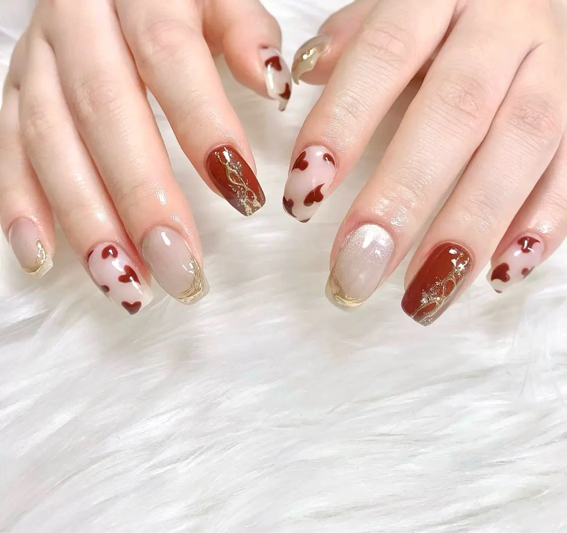 ミディアム cattleya nailのネイルデザイン