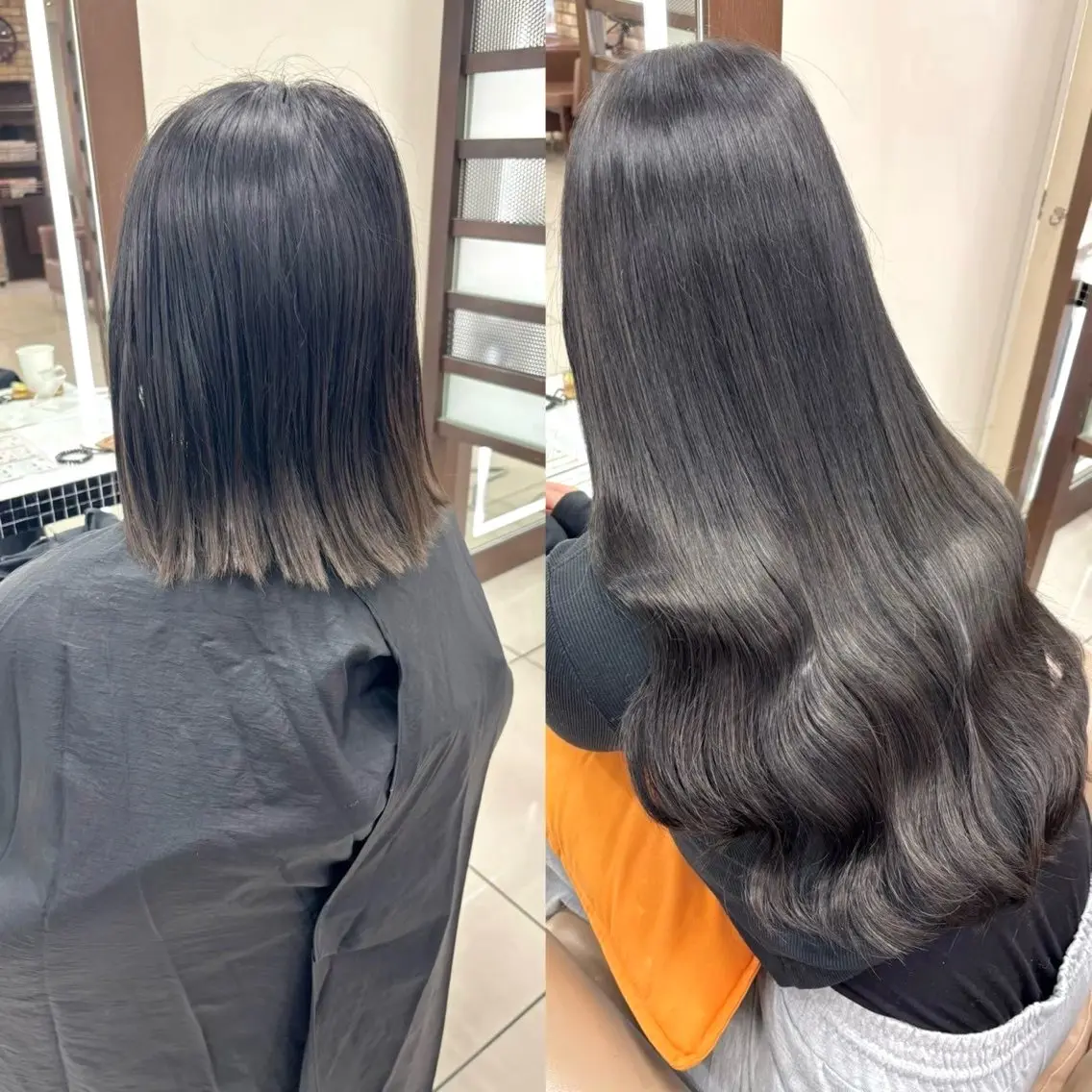 ヘアメ🎀ハイトーン 🩵エクステ🪄しほのヘアスタイル