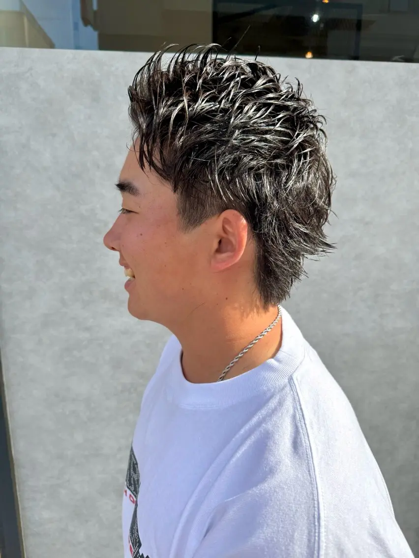 メンズ 米元 春奈のヘアスタイル