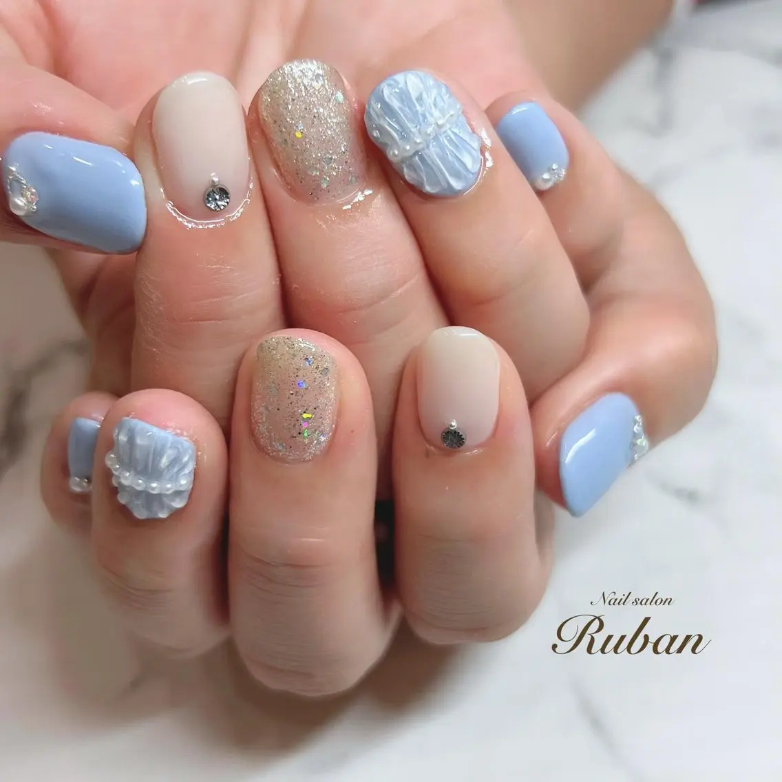 ネイル シンプルネイル Nail salon Rubanのネイルデザイン