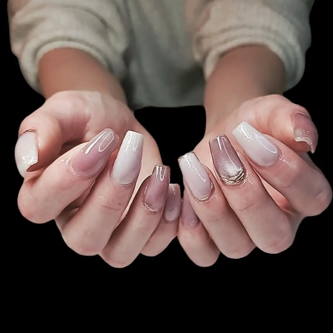 ネイル ジェルネイル ニュアンスネイル スカルプネイル Nail Allureのネイルデザイン