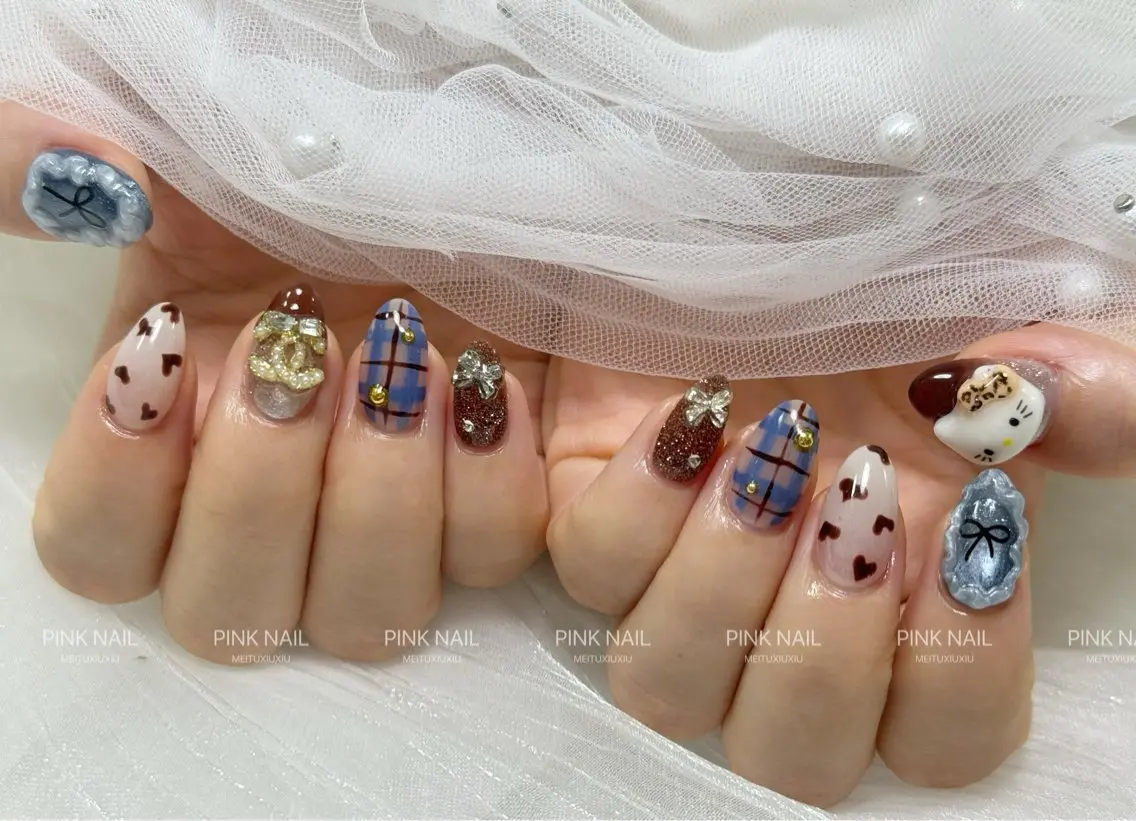 ネイル ハンドネイル pink nailのその他イメージ