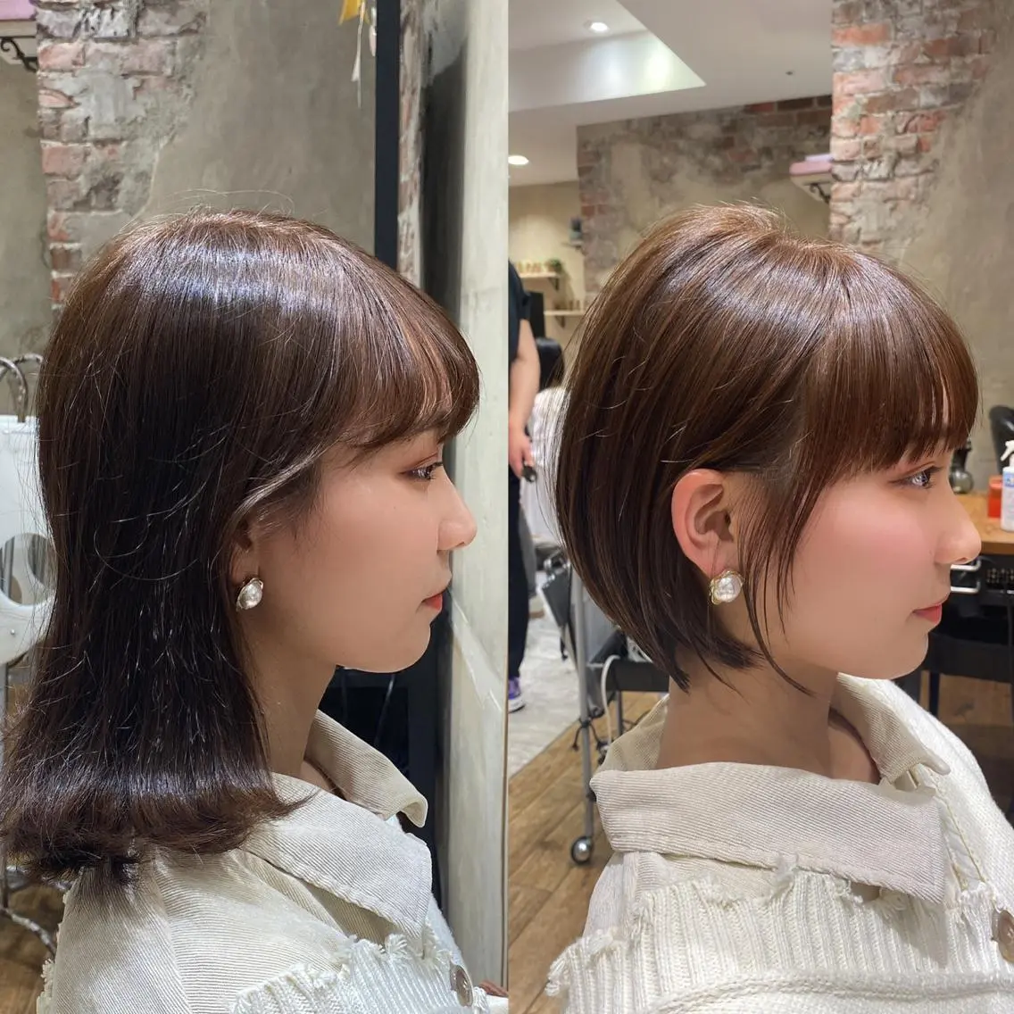 ショート 新宿　ショート・ボブ カットモデル募集のヘアスタイル