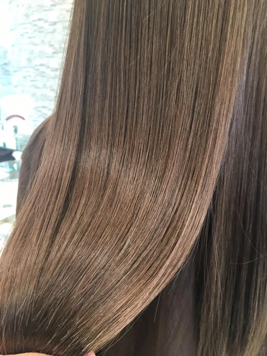 似合わせカット✂︎＋クオライン縮毛矯正＋トリートメントの写真