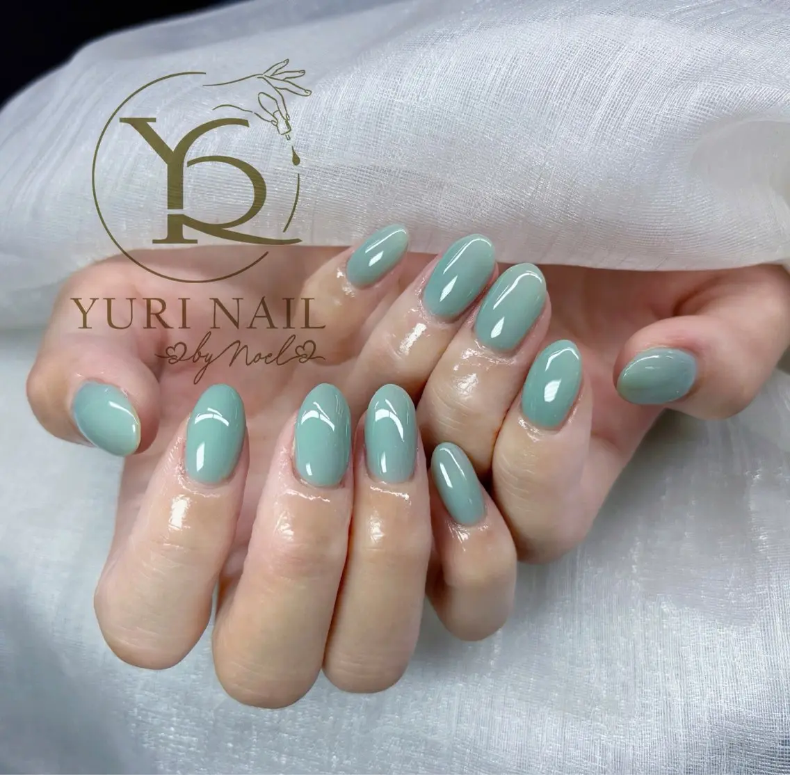 ネイル ジェルネイル キラキラネイル マグネットネイル ミラーネイル パラジェル ハンドネイル フットネイル YURI Nail Funabashiのネイルデザイン
