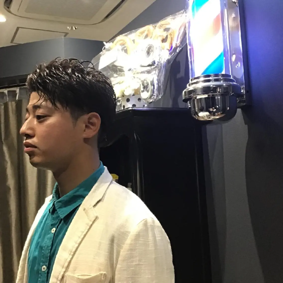 ミディアム 【メンズ特化サロン】 【サロモ特別価格】のヘアスタイル
