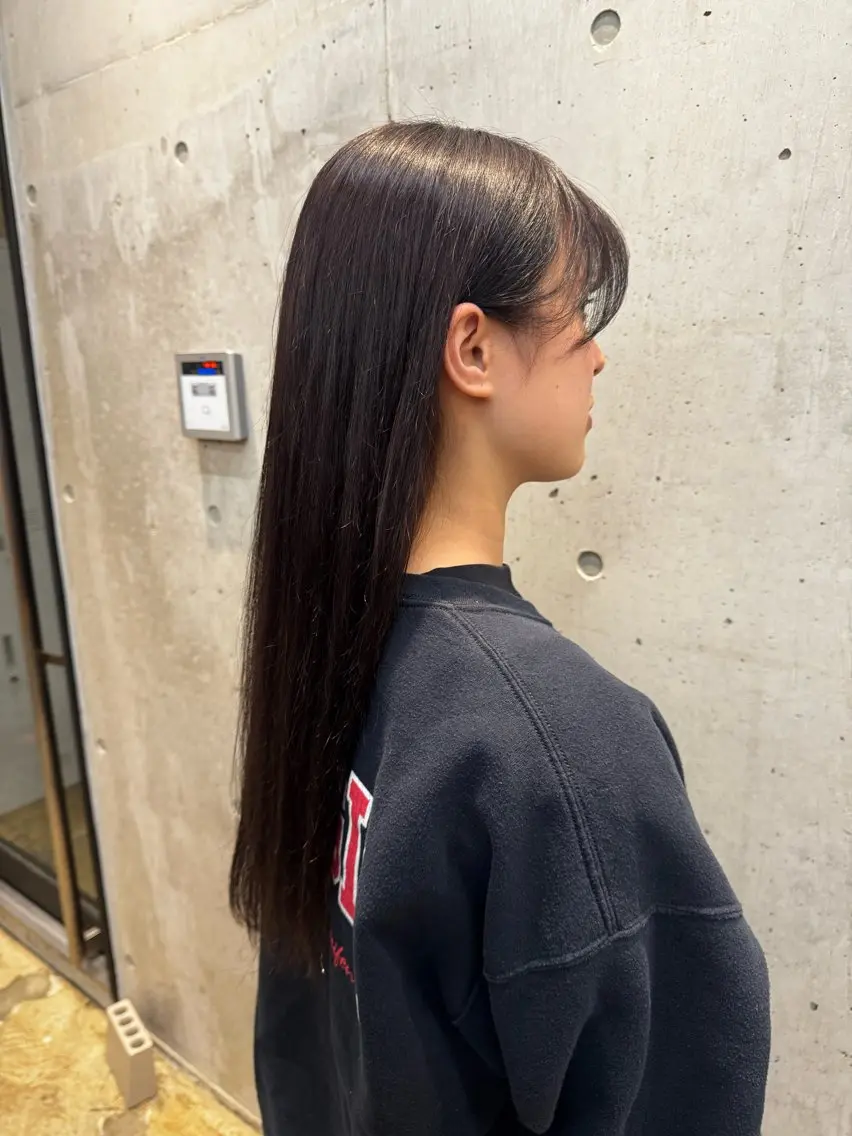 カラー ヘアカラー トリートメント sora/ハイトーン /透明感カラー🫧のヘアスタイル
