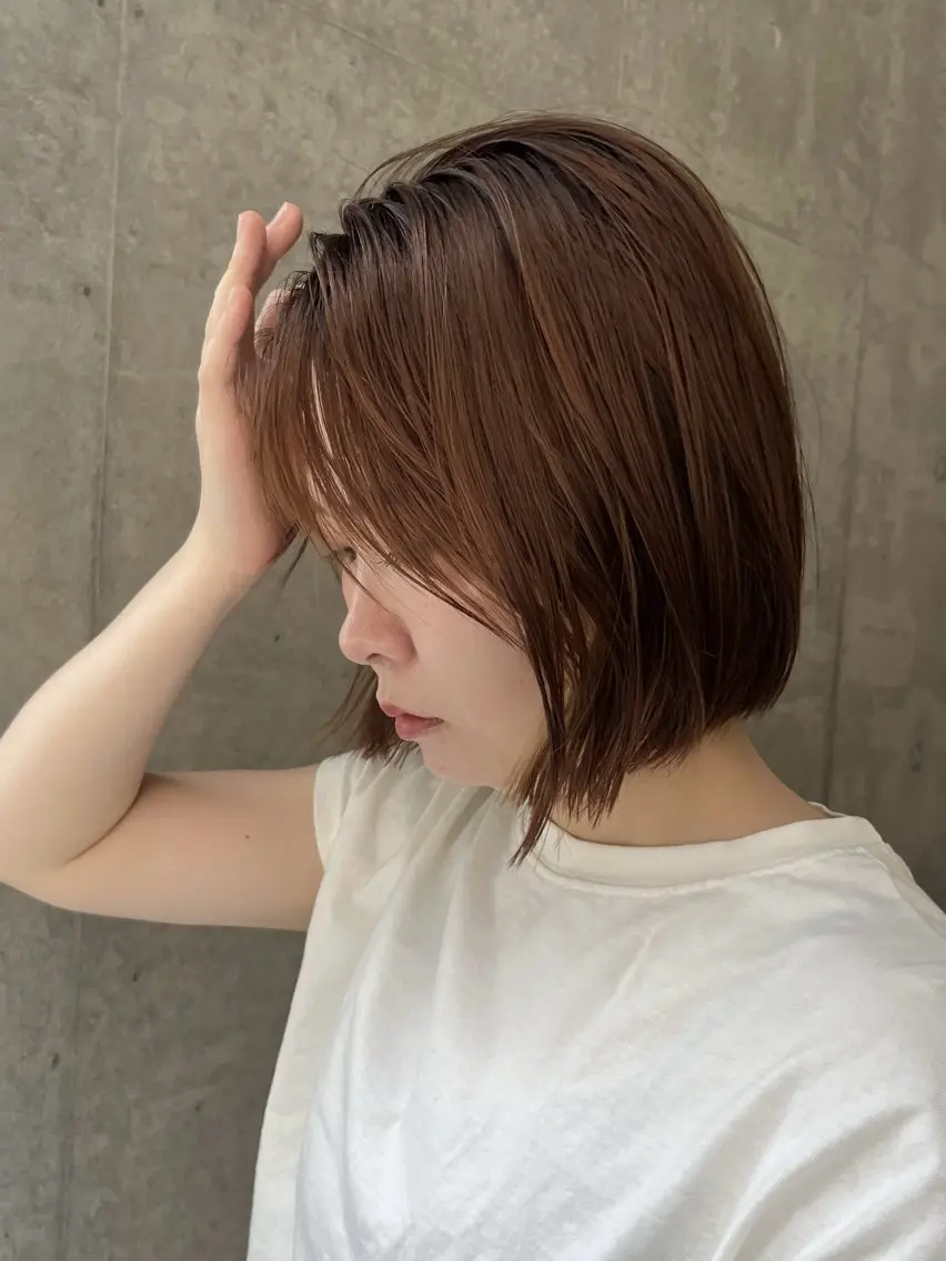 ショート カット YUI🍊 ボブ/レイヤーカットのヘアスタイル