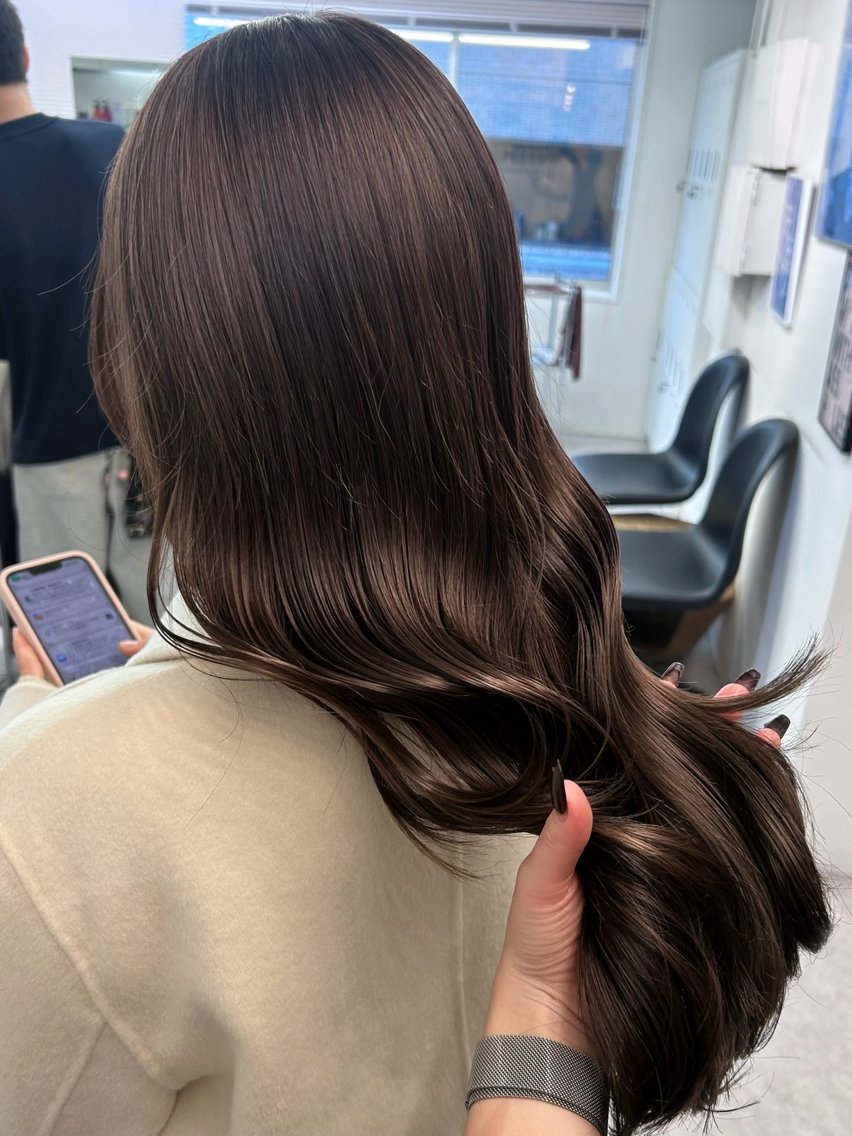 ロング カラー ベージュカラー ブリーチ ブラウンカラー 透明感カラー ダブルカラー カット ヘアカラー トリートメント 💍モテる艶髪 透明感カラー💖のヘアスタイル