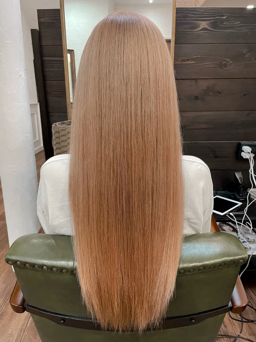 ロング ヘアカラー 下林 雅明のヘアスタイル
