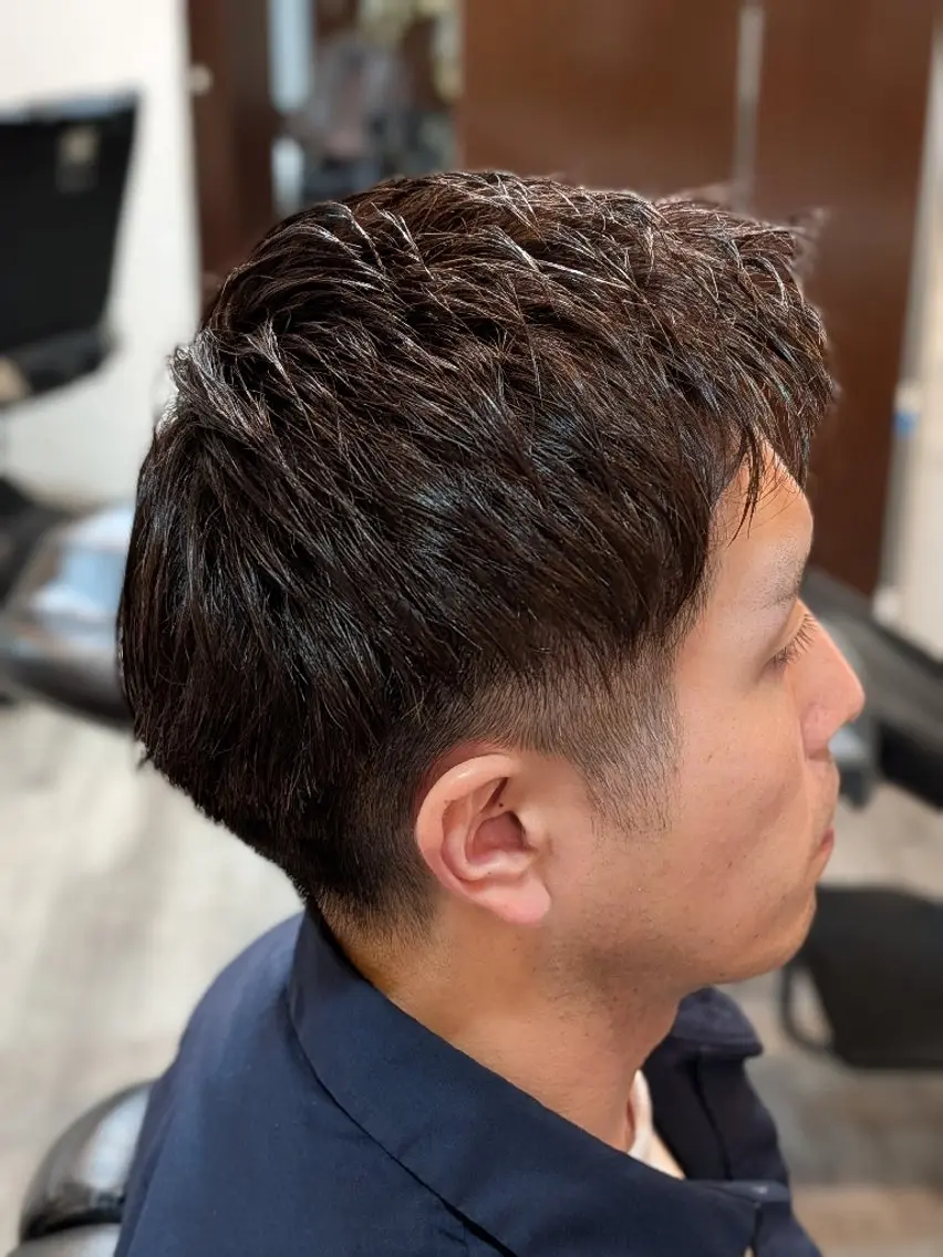 メンズ 星河 諒のヘアスタイル