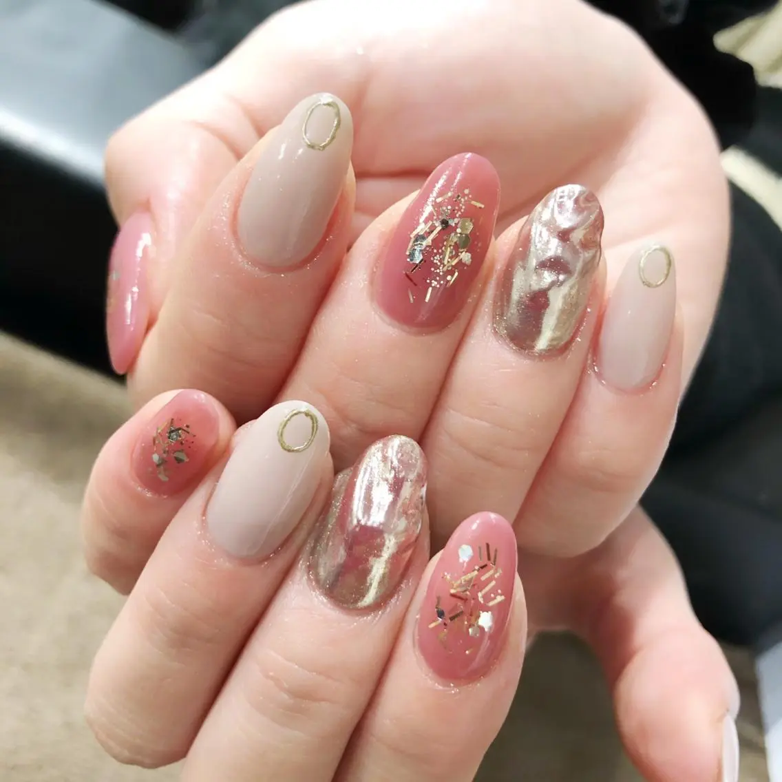 ネイル ミラーネイル 岩本 美香のネイルデザイン